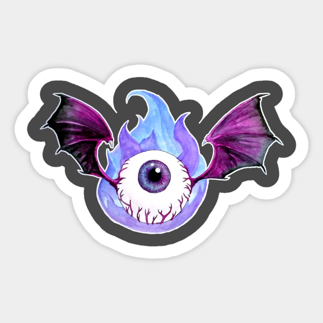 Watchful Eye Sticker by shadedareas